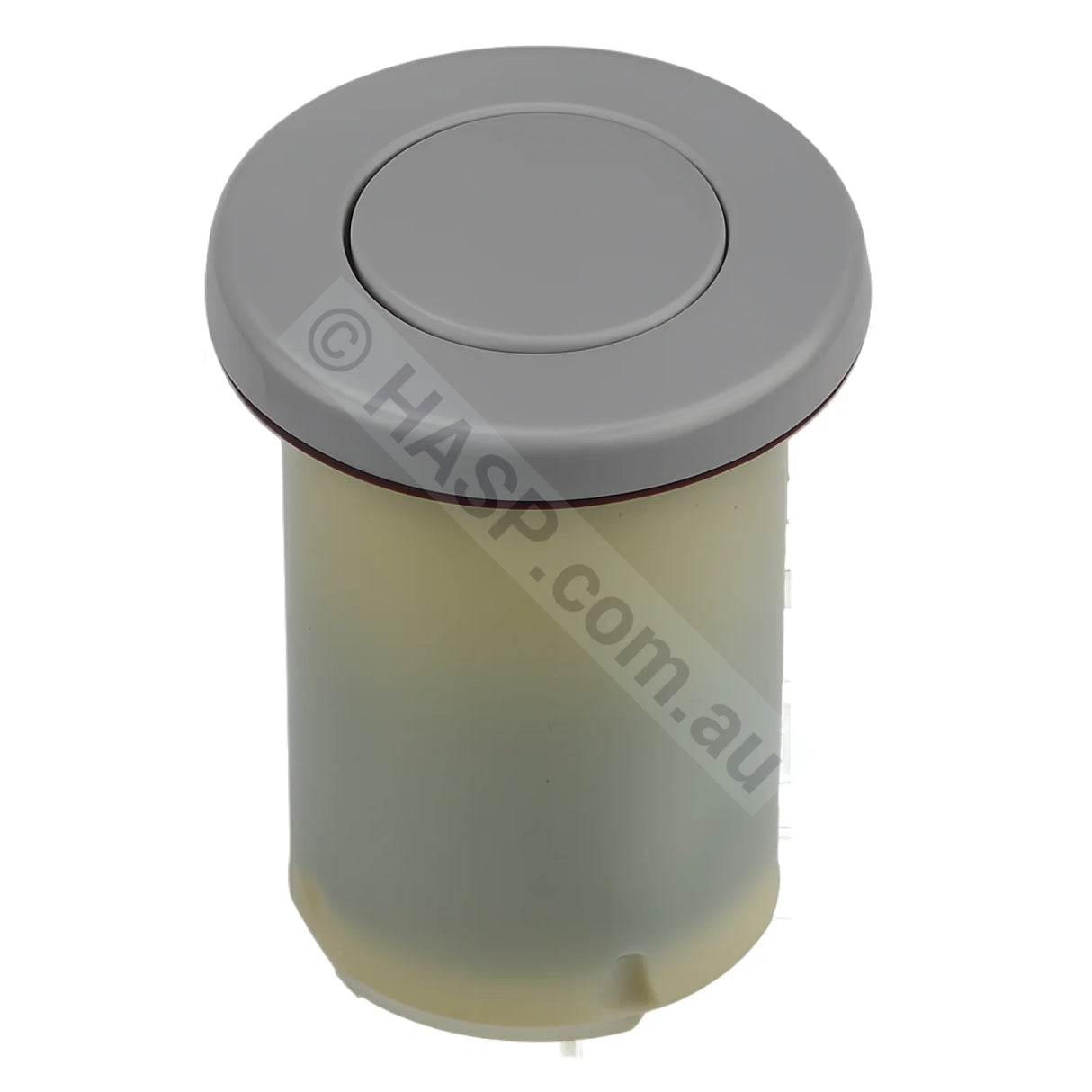 Gray Air Button - Universal Spa Standard Retrofit - 46mm OD | 35mm Hole - Edgetec Enforcer air