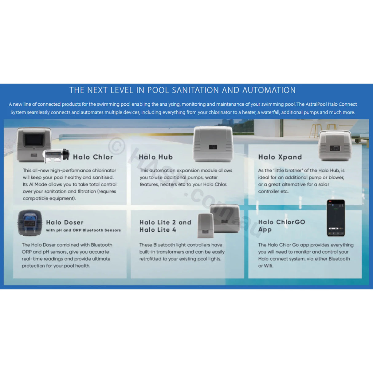 Halo Connect System - Pool & Spa Control