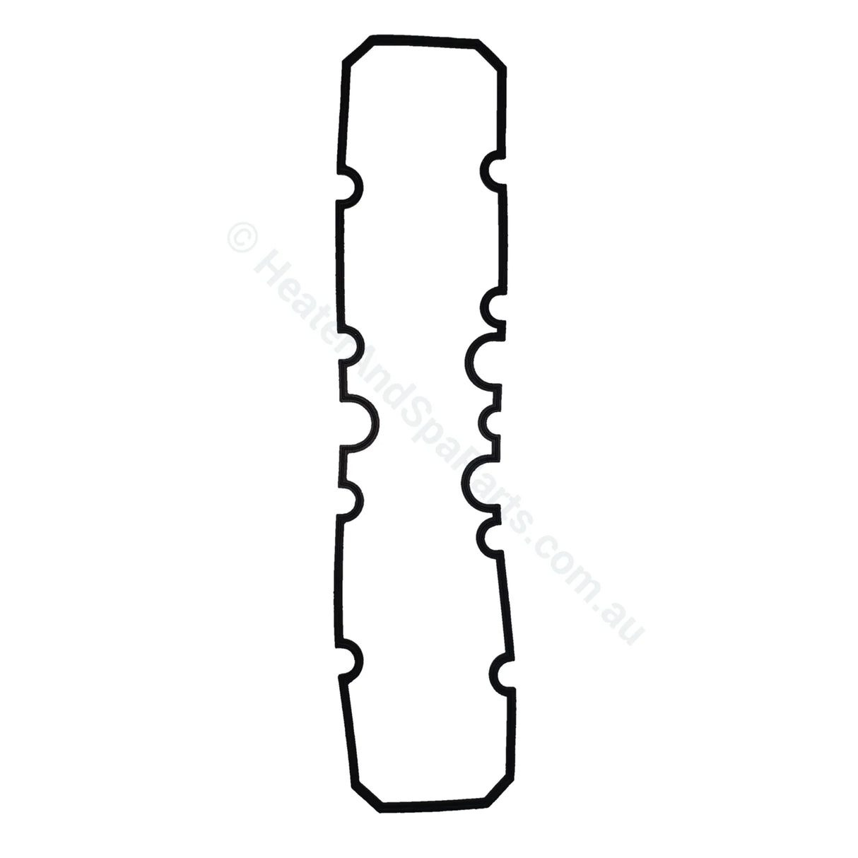 Header Manifold Gasket for MX Astralpool / Hurlcon Gas Heaters - Heater and Spa Parts