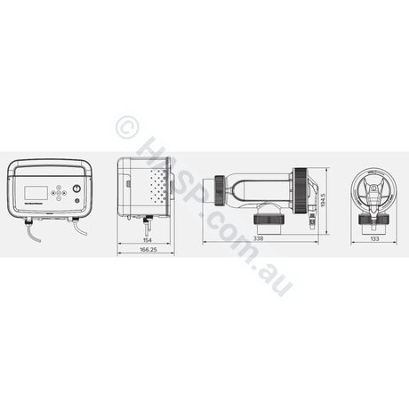 Henden by Reece Compact Salt & Mineral Chlorinators