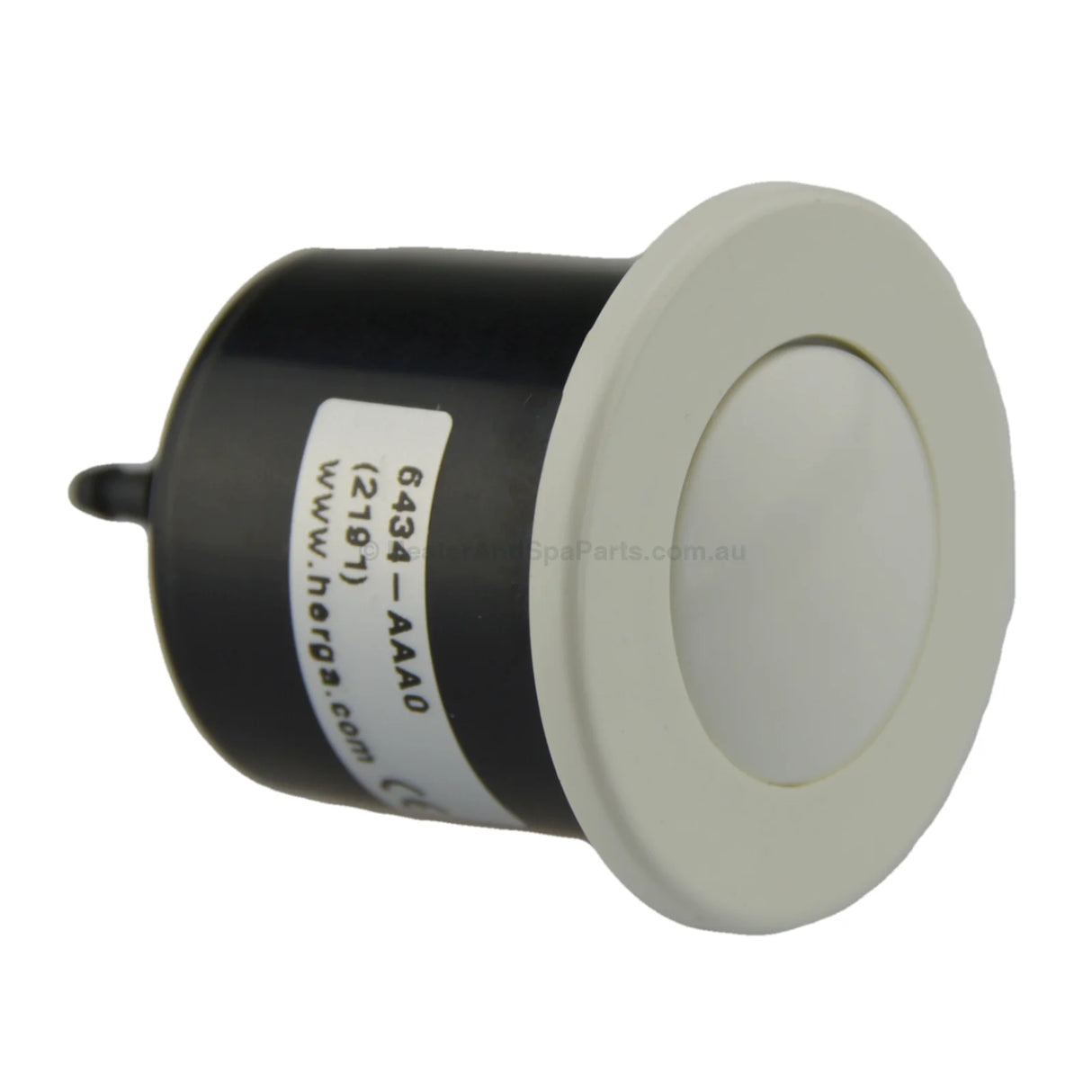 Herga Micro-bore Air Button - White - 27mm - Heater and Spa Parts