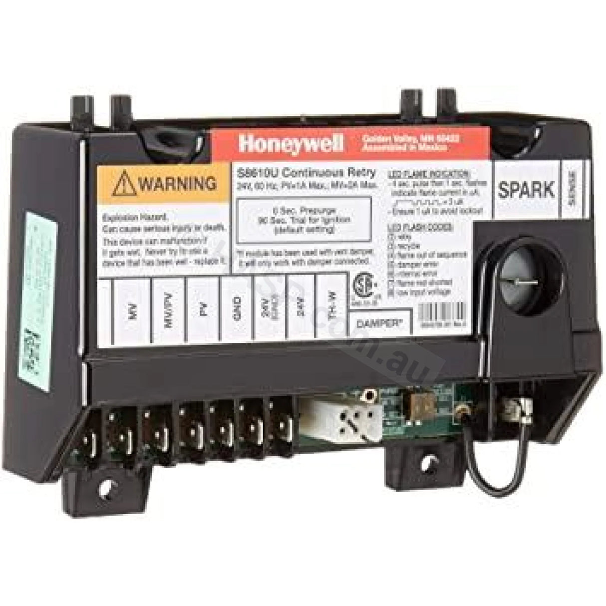 Honeywell S8600H S8610U Ignition Control Module - Jandy Lite, Brivis - Heater and Spa Parts