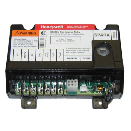 Honeywell S8600H S8610U Ignition Control Module - Jandy Lite, Brivis - Heater and Spa Parts