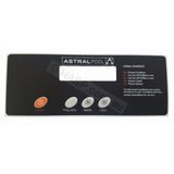 Hurlcon Astralpool MX HX JX WX Thermostat PCB Facia Label Decal Sticker - Heater and Spa Parts