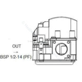 Hurlcon Astralpool Gas Regulator Valve For Hx 70 120 Jx 130 160 And Wx Heaters Gas Heater Parts