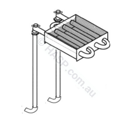 Hurlcon Astralpool JX130 & JX160 Heat Exchanger Tube Bundles - Heater and Spa Parts