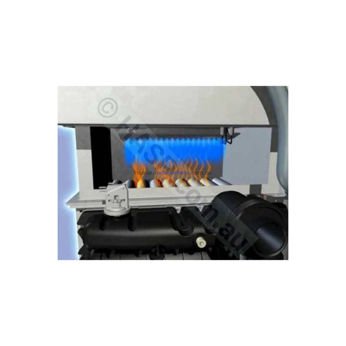 Hurlcon Astralpool Viron 550 Gas Pool & Spa Heater - Natural Gas or LPG - Heater and Spa Parts