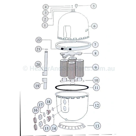 Hurlcon Gx Filter - Spare Parts 400 / 600