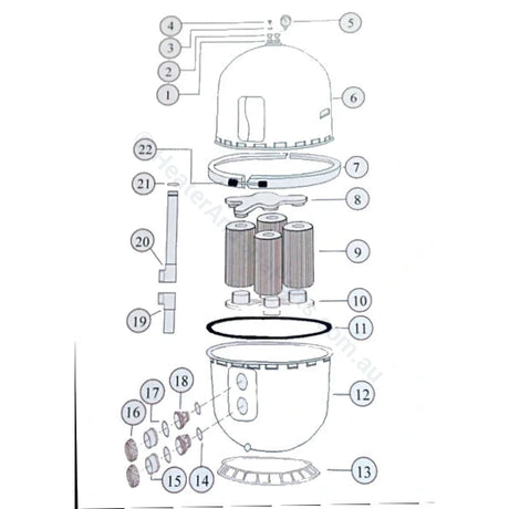 Hurlcon Gx Filter - Spare Parts 400 / 600