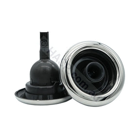 Hurricane Directional Spa Jet - Charcoal & Stainless - 125mm / 127mm - Jets