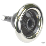 Hurricane Directional Spa Jet - Charcoal & Stainless - 125mm / 127mm - Heater and Spa Parts