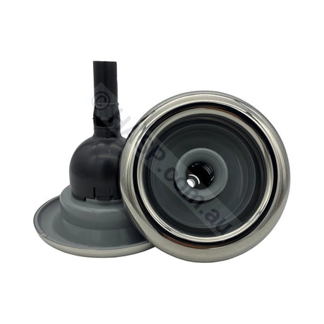 Hurricane Directional Spa Jet - Grey & Stainless - 125mm / 127mm - Spa Industries Signature Leisurite Designer Cyclone