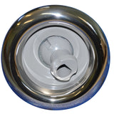 Hurricane Swirl Spa Jet - Grey & Stainless - 125mm / 127mm - Heater and Spa Parts