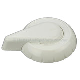 Hydroair (Monarch) 50Mm Spa Jet Diverter Valve Control Repair Parts White / Cap W/ Handle Plastic