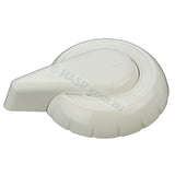 Hydroair (Monarch) 50Mm Spa Jet Diverter Valve Control Repair Parts White / Cap W/ Handle Plastic