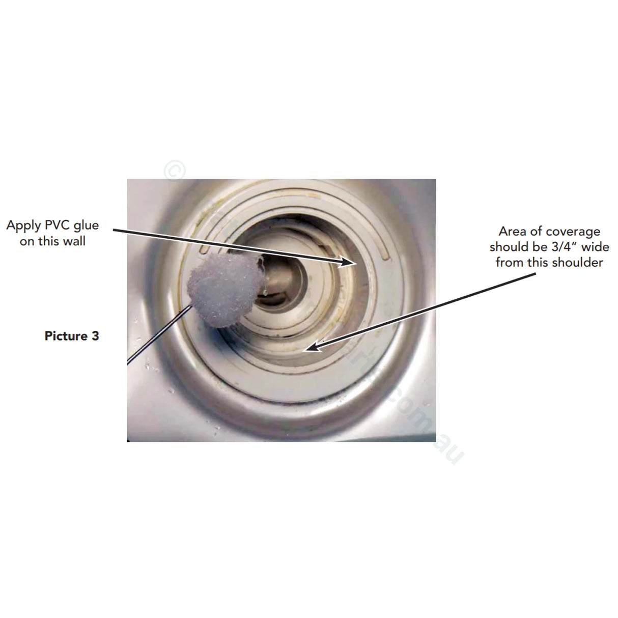 Hydroair Vsr Jet & Locking Ring - Retrofit 127Mm