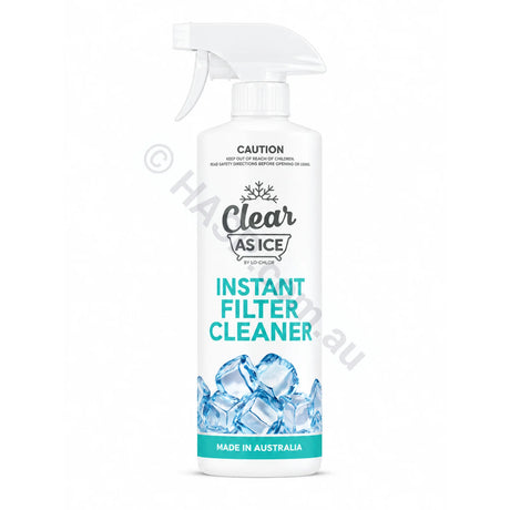 Ice Bath Instant Filter Cleaner - by Clear as Ice - LoChlor - Ice Bath Water Care
