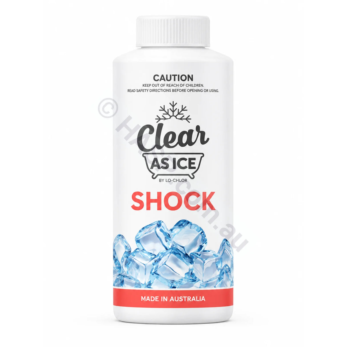 Ice Bath Shock - by Clear as Ice - LoChlor - Ice Bath Water Care