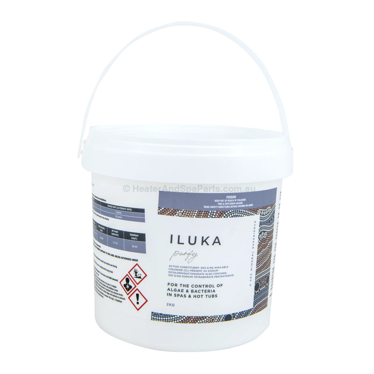 Iluka Purify - Spa Sanitiser Lithium Replacement 2Kg