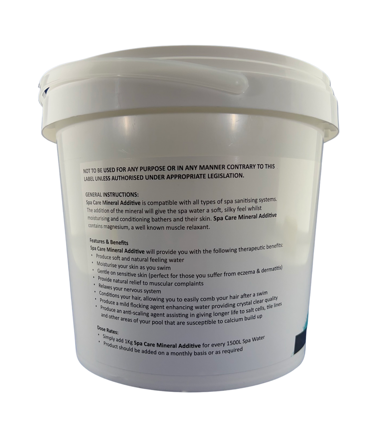 Spacare Mineral Spa - Magnesium Minerals 3.5Kg Chemicals