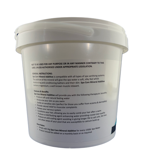 Spacare Mineral Spa - Magnesium Minerals 3.5Kg Chemicals