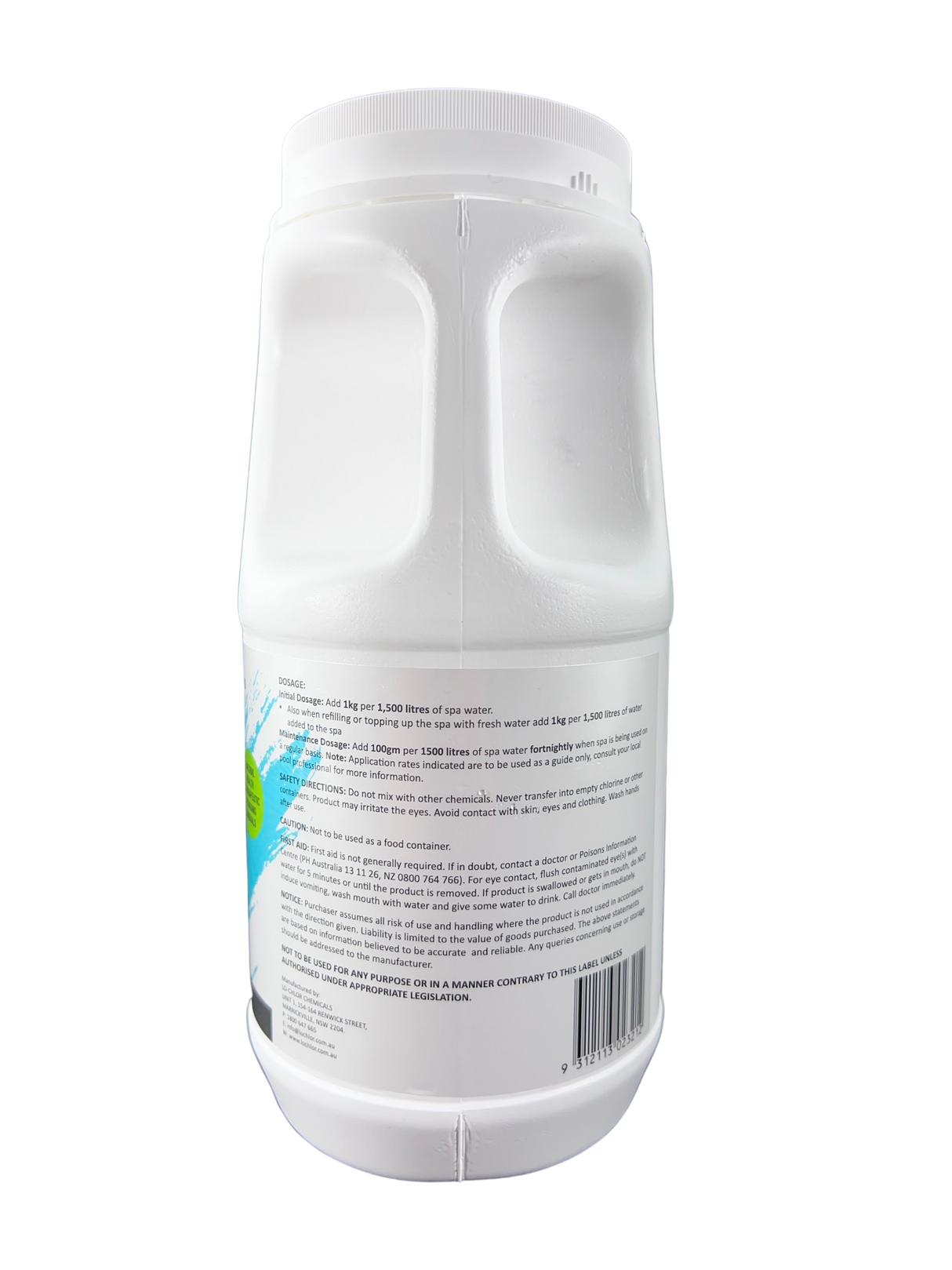 Spacare Mineral Spa - Magnesium Minerals 1Kg Chemicals