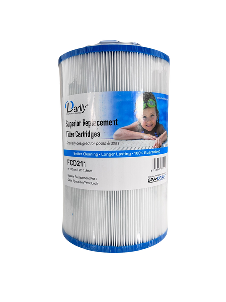 Oasis Spa Filter Cartridge Cam / Twist Lock Universal - Bayonet & Threaded Pool