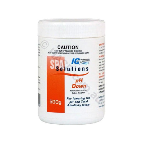 IQ pH Down - Dry Acid - lowers pH & Total Alkalinity - Heater and Spa Parts