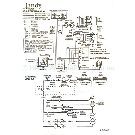 Jandy Zodiac Teledyne Laars - Dual Electronic Heater Temperature Control for Gas Heaters - Heater and Spa Parts