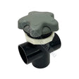 Jazzi Spas 40mm 3 Way Diverter - Black