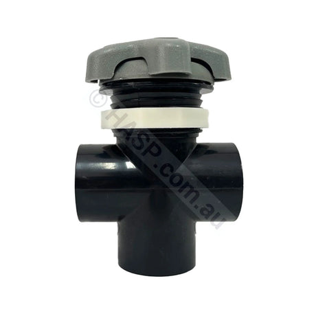 Jazzi Spas 50mm 3 Way Diverter - Black
