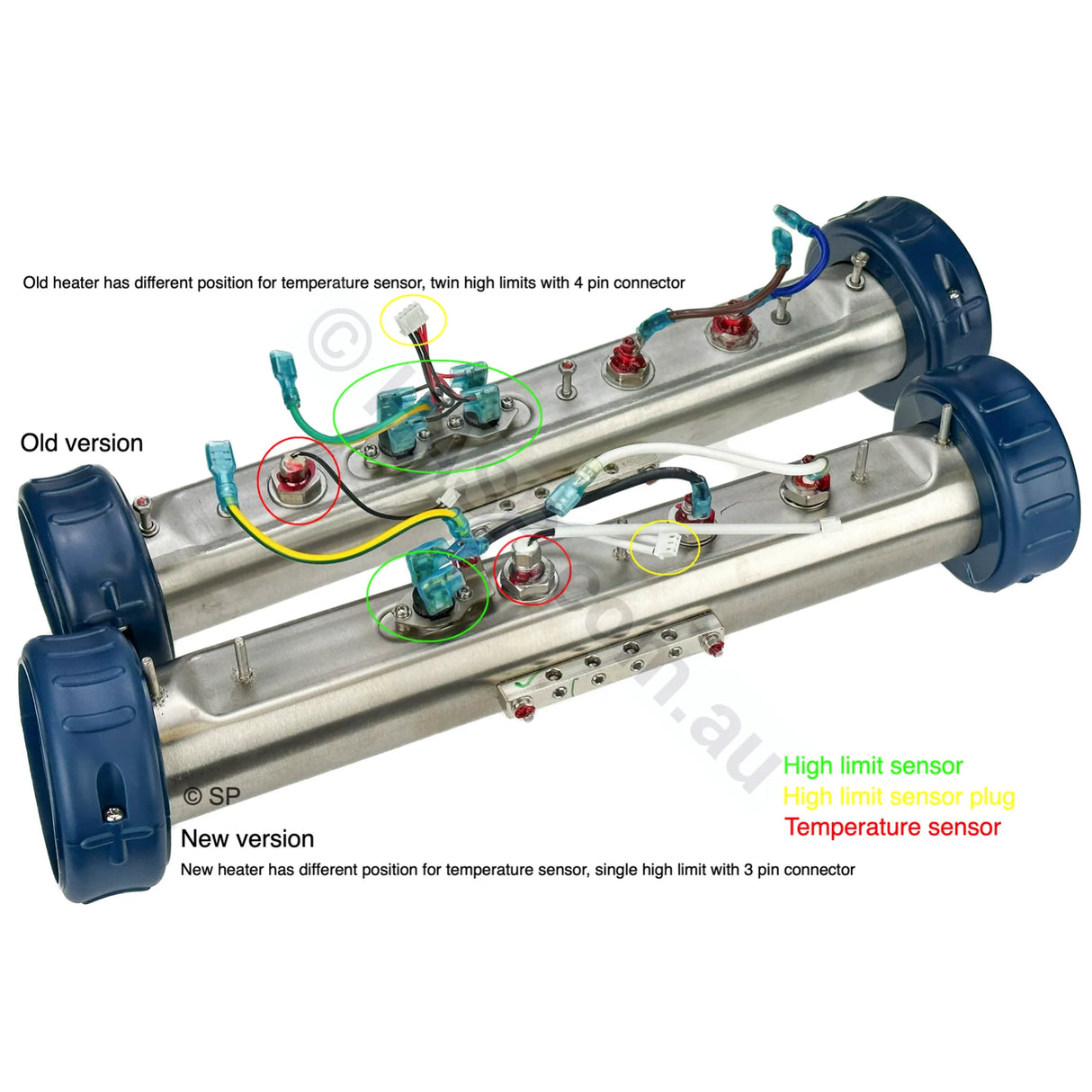 Joyonway H001 2.0kw Heater Assembly - 2022+