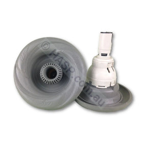 LA Spas Grey Power Storm Directional Jet with Logo