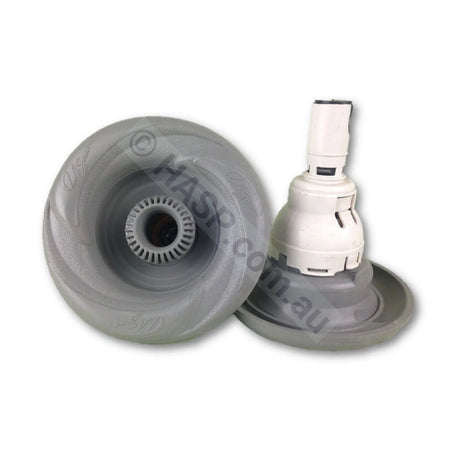 LA Spas Grey Power Storm Directional Jet with Logo