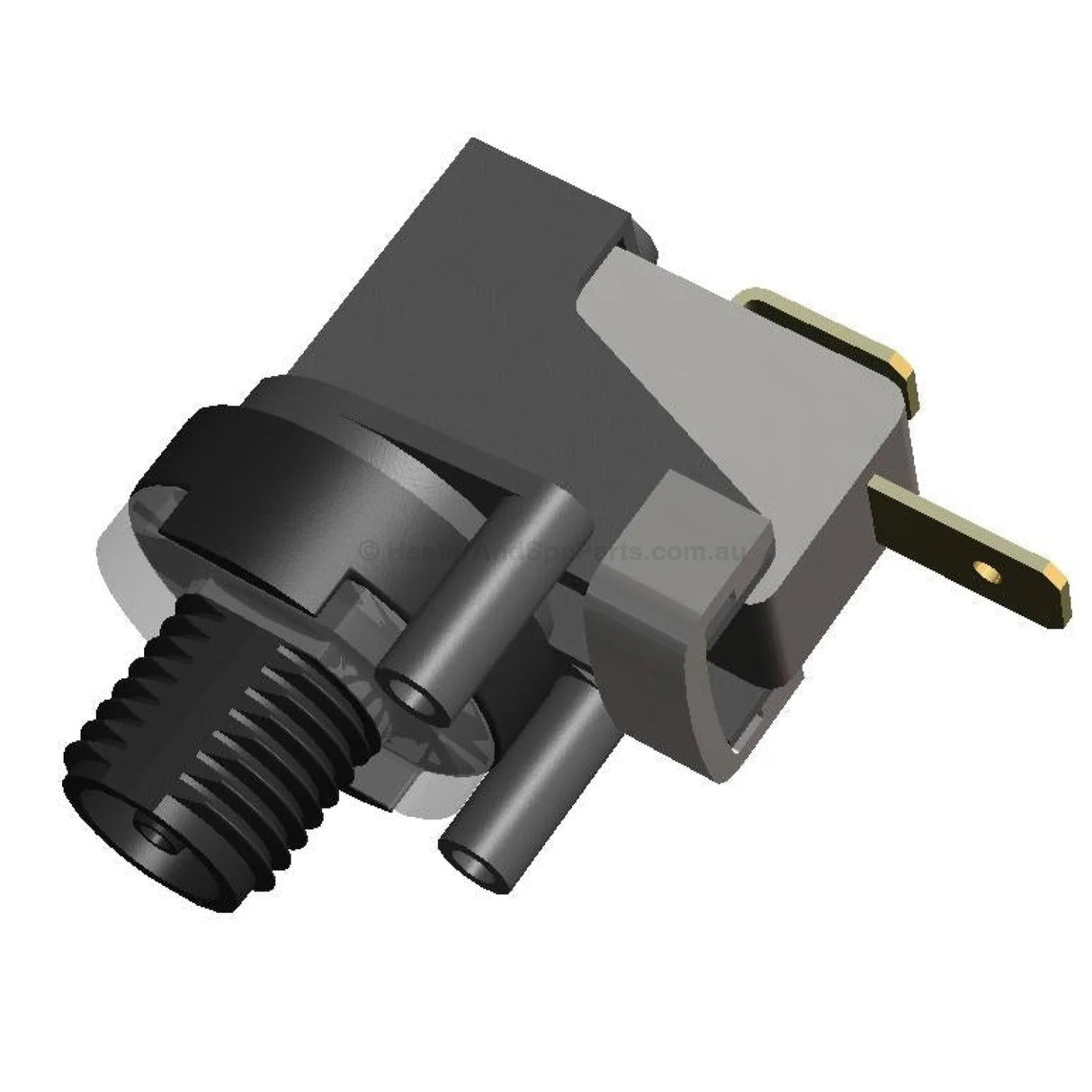 Latching Air Switch For Spa & Pool Equipment - Edgetec Electronic Parts