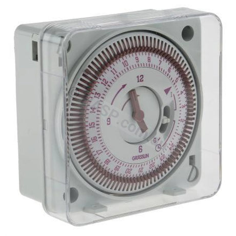 Grasslin Time Clock for Controllers / Air Switches / Chlorinators and more - Analogue - Heater and Spa Parts