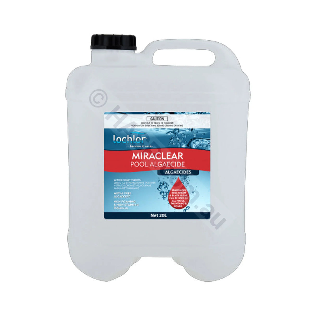 LoChlor Miraclear Pool Algaecide 20L (Metal free) *Non DG*
