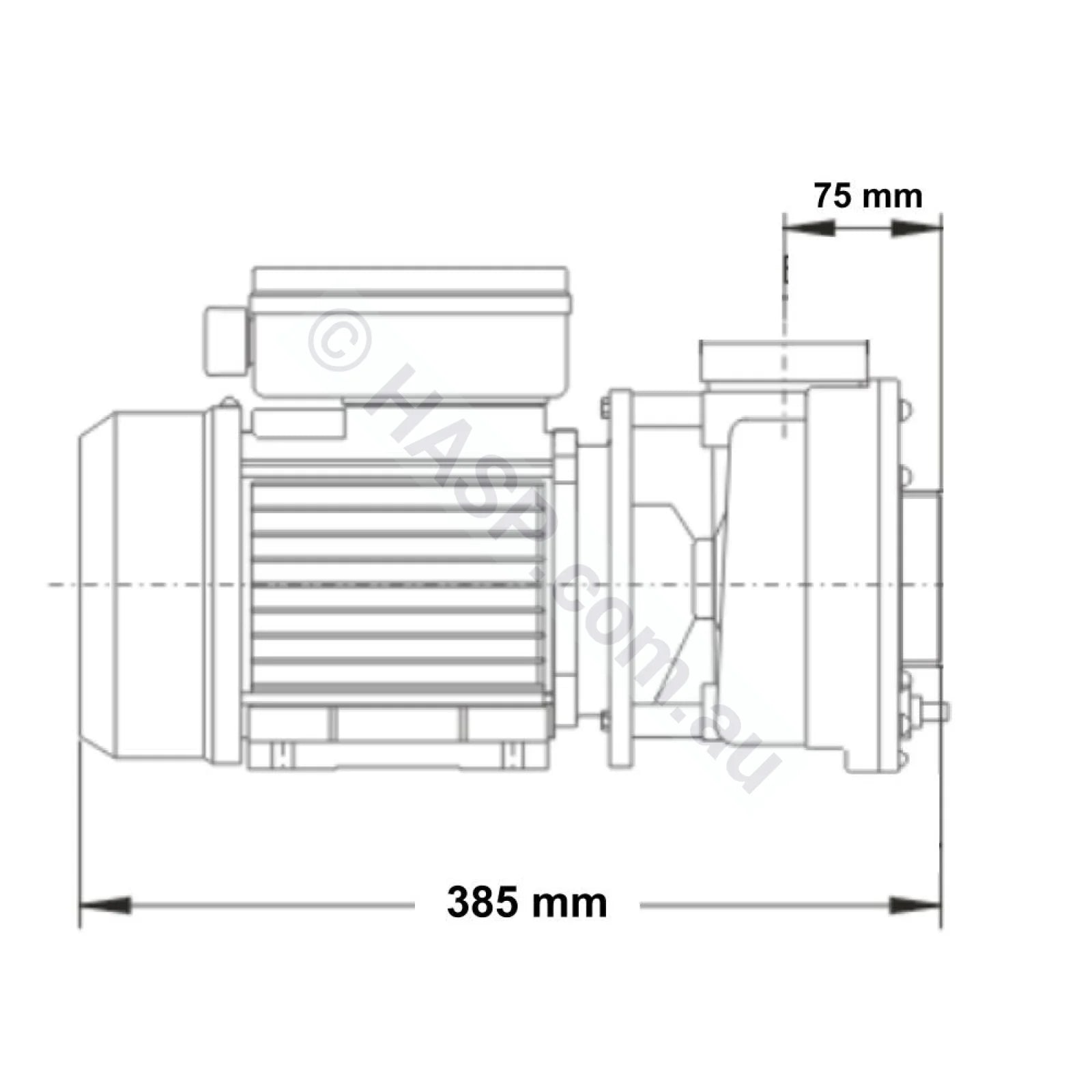 Lp200 2.0Hp - Lx Whirlpool Single-Speed Jet Booster Pump Pumps