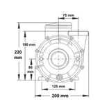 Lp200 2.0Hp - Lx Whirlpool Single-Speed Jet Booster Pump Pumps