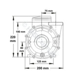 Lp200 2.0Hp - Lx Whirlpool Single-Speed Jet Booster Pump Pumps