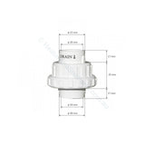 Lx Air Blower Drainage Valve - K1 25Mm / 1’ Pipe Loop Drain