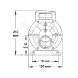 LX Whirlpool TDA 100 1.0HP Spa Jet & Circulation Pump - DXD 310 Repalcement Pump