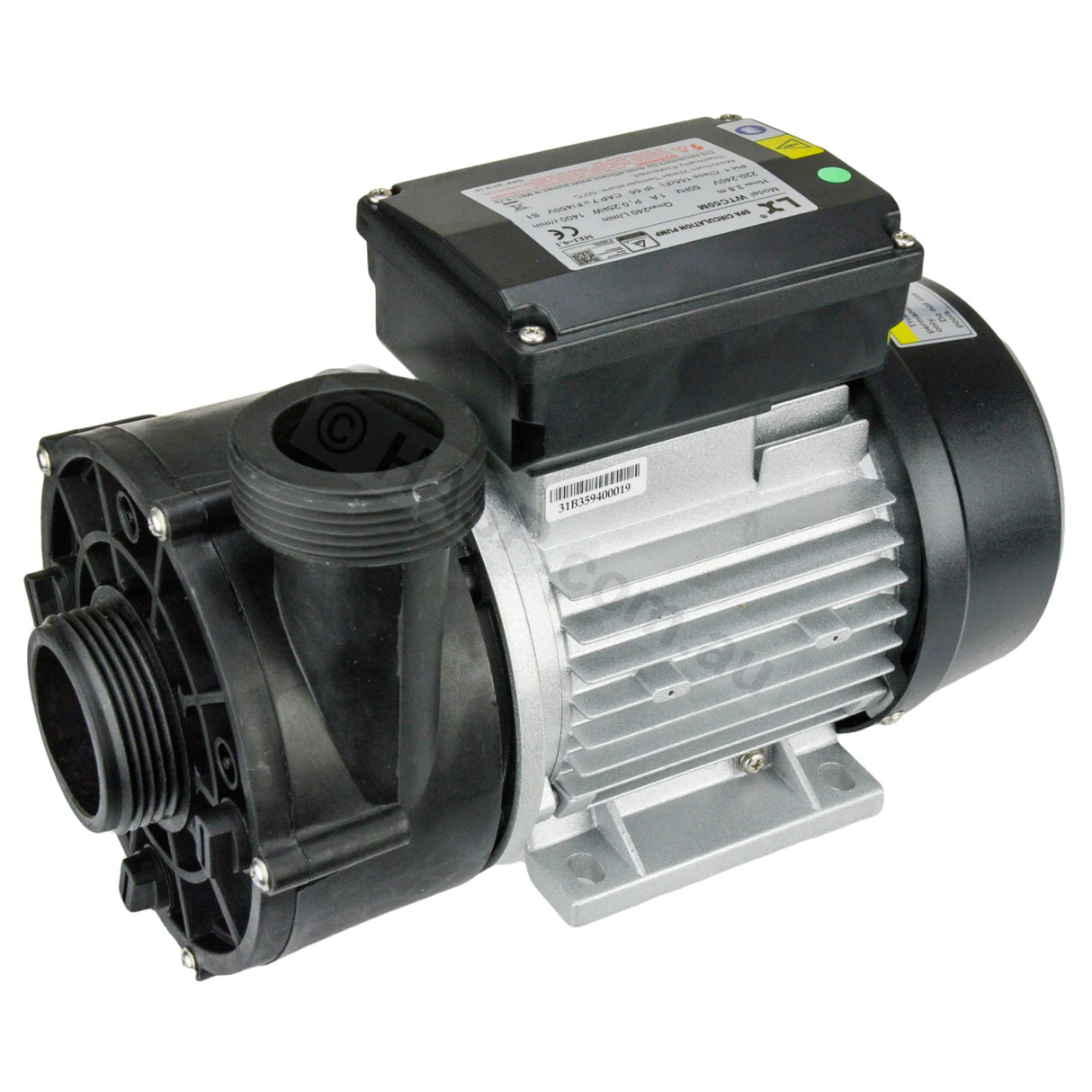 LX Whirlpool WTC50M Spa Circulation Pump - Heater and Spa Parts