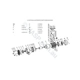 LX WTC50m / Spatex SXC35 Wet End Complete - Pump Parts