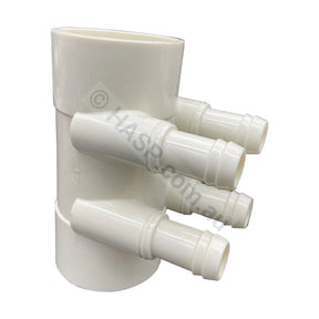 Manifold Water 4 Port - 19mm x 50mm slip/slip