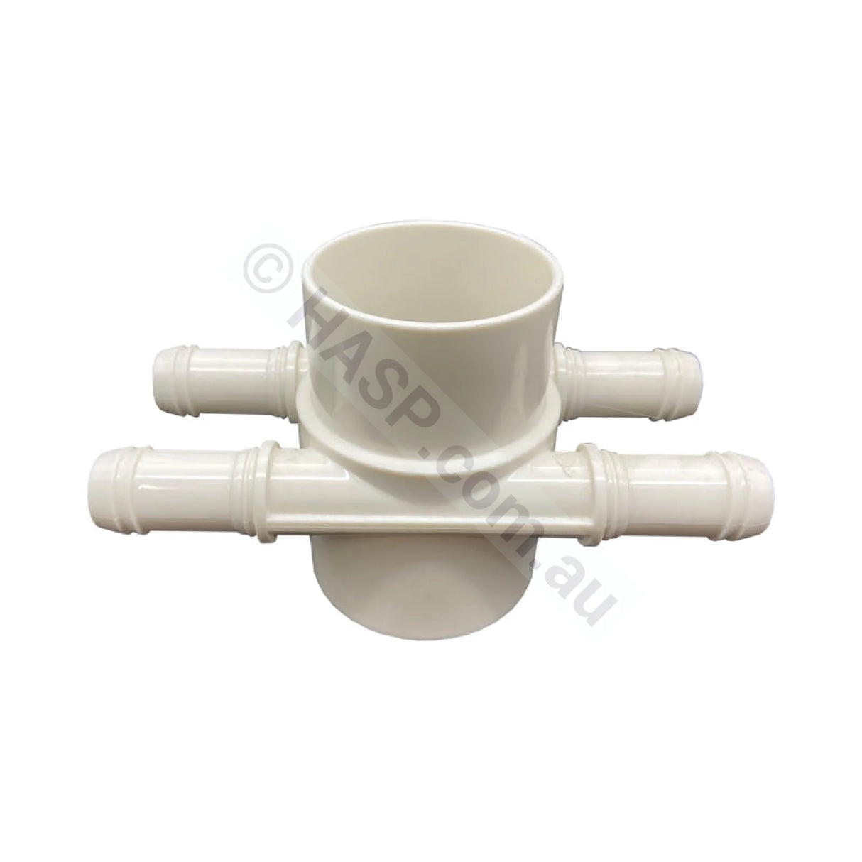 Manifold Water 4 Port - 2 Port side by Side 19mm x 50mm