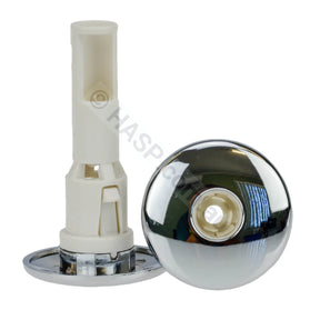 Markon Stylus Ht1 Low Profile Spa Bath Jet - Chrome 38Mm