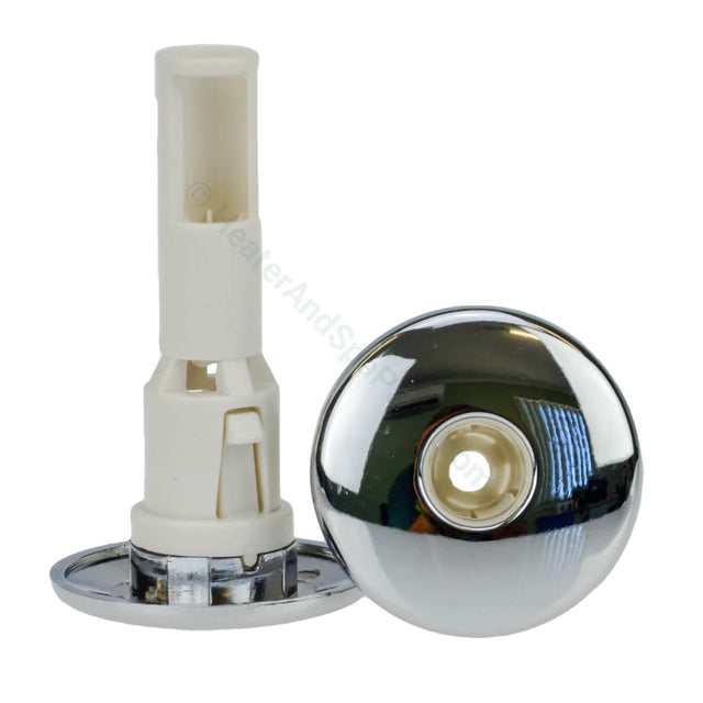 Markon Stylus Ht1 Low Profile Spa Bath Jet - Chrome 38Mm