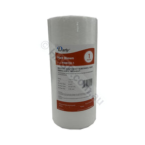 Melt Blown Sediment water filter cartridge, 1 micron, 4.5" x 10" Big Blue (FC-MB4510-1)