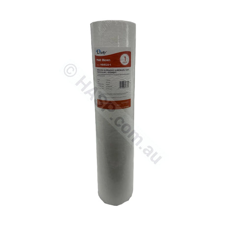 Melt Blown Sediment water filter cartridge, 1 micron, 4.5" x 20" Big Blue (FC-MB4520-1)
